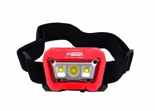 Налобний ліхтар Awtools Black Line Raggio Cree Smd Led з датчиком руху Black Line
