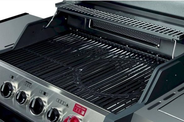 Гриль-барбекю газовий для саду Monroe Black Pro 4 Enders