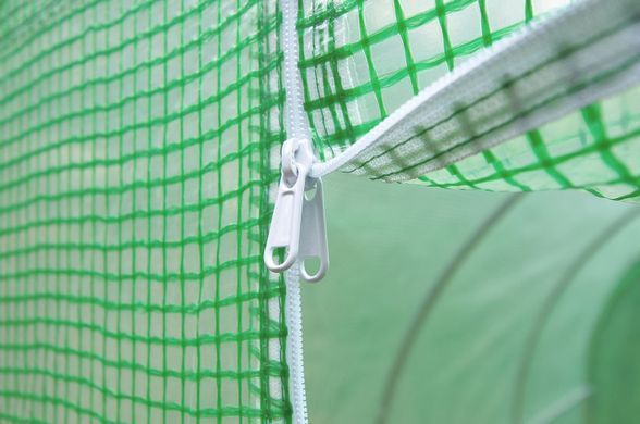 Подвійна дверна фольга для 8-секційного тунелю 4x8x2 зелена Cultivo