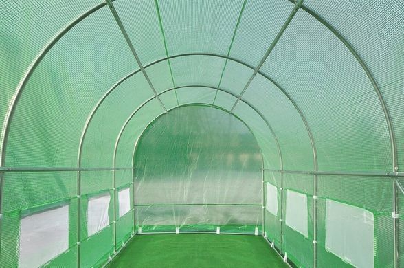 Теплиця садова, парник Focus Garden 3x6x2 м зелена