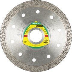 Алмазный диск Klingspor Turbo 125 мм X 1,4 мм X 22,2 мм специальный Dt900Fp гресс, керамика