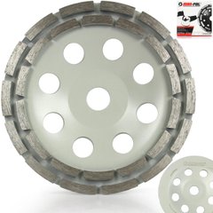 Алмазний диск для шліфування бетону 180мм Mar-Pol M08785