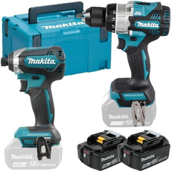 MAKITA КОМБО НАБОР 18V DLX2432TJ (DDF486, DTD153) 2x5,0Ah