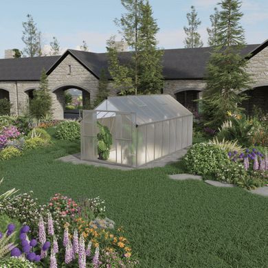 Теплиця Focus Garden Cultivo Sylva 244x489 см Срібляста