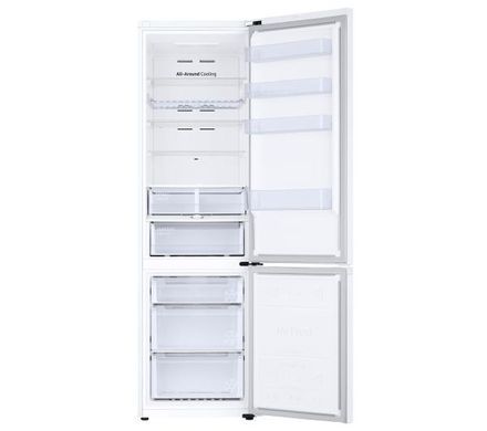 Холодильник Samsung RB38T605CWW - Full No Frost 203 см - выдвижной ящик с контролем влажности
