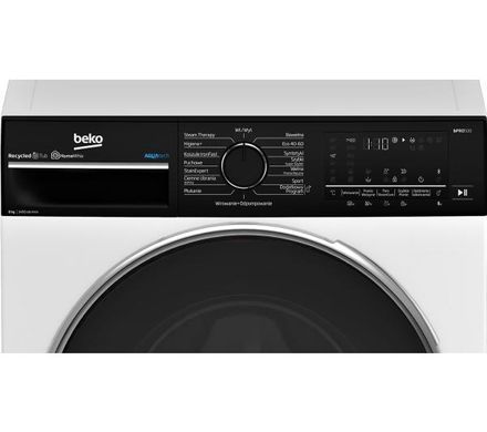 Пральна машина Beko B5WFU58408WBDC bPro500 AquaTech