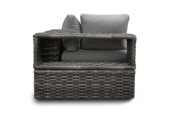 Садові меблі з ротанга Furrore Russel Caffe 005796
