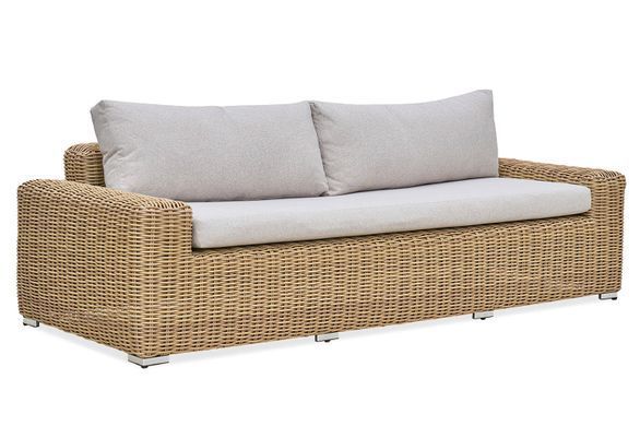 Комплект мебели для террасы и сада JAKARTA CAFFE Beige из техноротанга Furrore