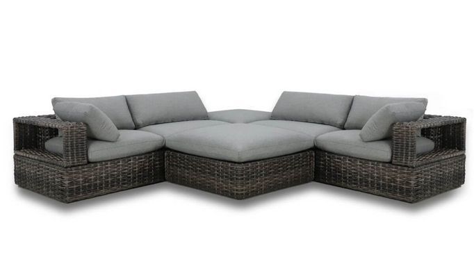 Садові меблі з ротанга Furrore Russel Caffe 005796