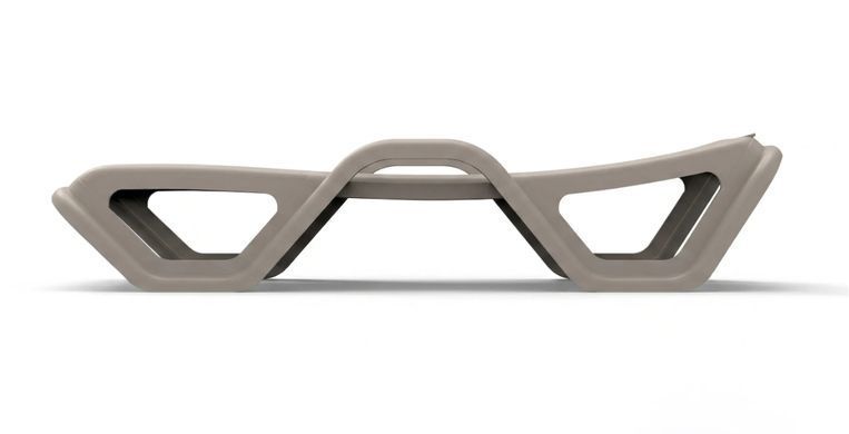 Шезлонг садовий пластиковий MONOBLOCK Taupe комплект 2 шт Bjorkka
