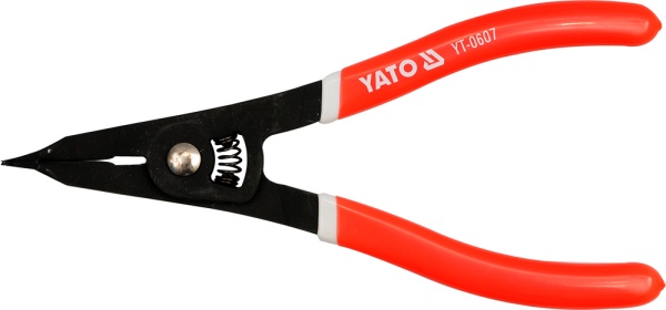 Плоскогубцы YATO для стопорных колец 0607, длина 225 мм