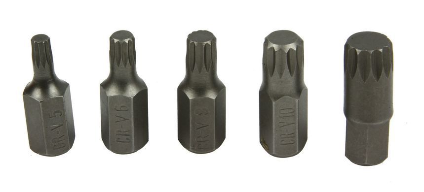 Біти для ключів 40шт IMBUS TORX SPLINE Mar-pol M66400