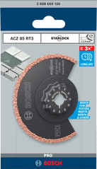 Полотно для многофункционального инструмента Bosch MT Pro ACZ 85 RT3 85 x 2,5 мм