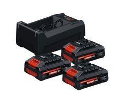 Акумулятор Bosch EXBA18V-40 18В 4,0Ah 3 шт. + зарядний пристрій GAL12V/18V-80