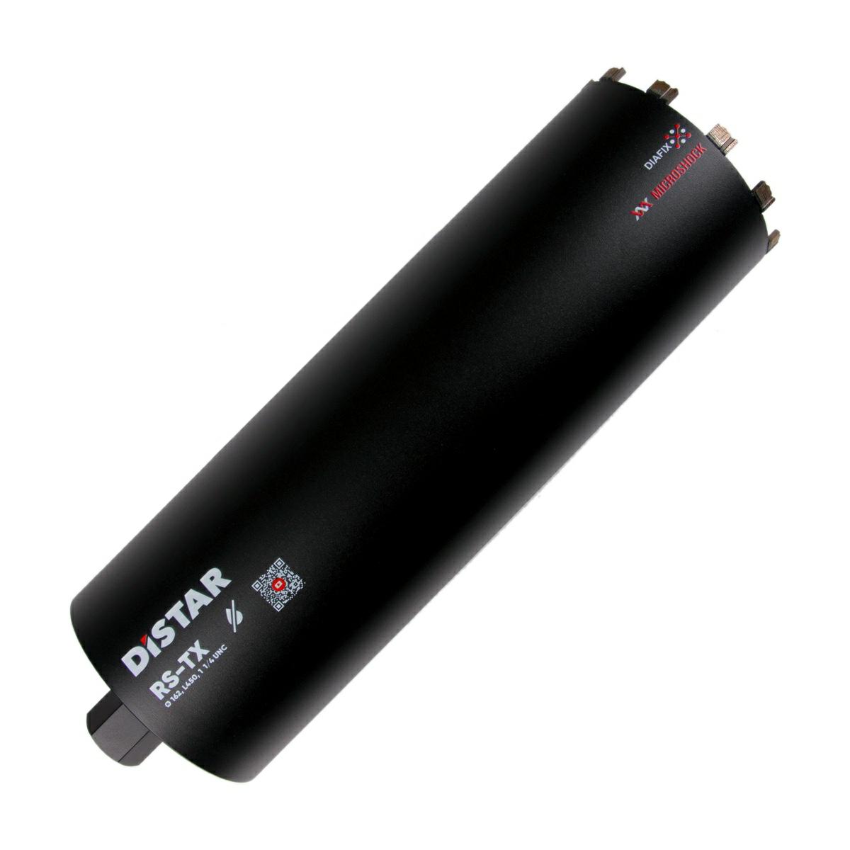 Корона алмазна Distar RS-TX 1 1/4 UNC, довжина 450 мм, сухе свердління