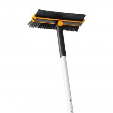 Щітка-скребок телескопічна поворотна 96-121 см Fiskars X-series