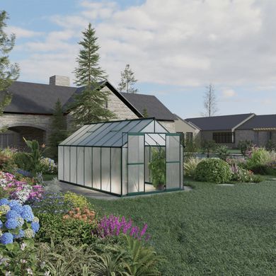 Теплица Focus Garden Cultivo Sylva 244x489 см Темно-зеленая
