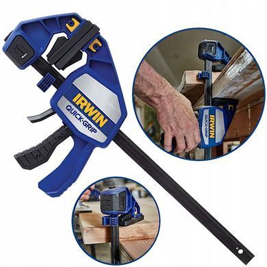 Струбцина столярная 300 мм 272 кг быстрозажимная Quick-Grip XP IRWIN