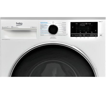 Стирально-сушильная машина Beko B5DFT594427WPB bPro500 SteamCure - 57,3 см - 9 кг/6 кг