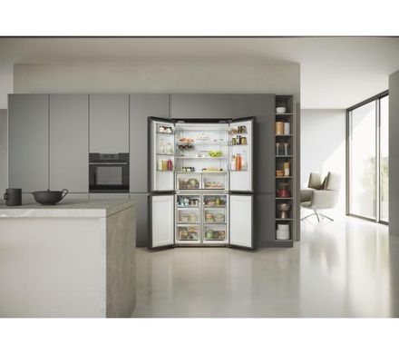 Холодильник Haier Cube Series 5 HCR5919ENMB No Frost - 190 см з висувним ящиком та контролем вологості