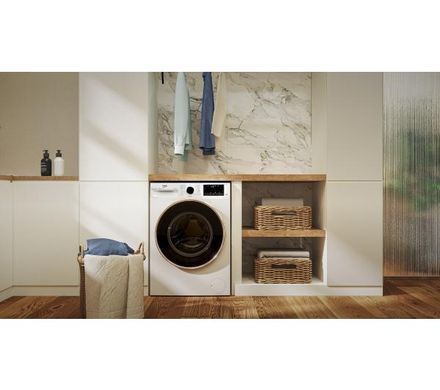 Стирально-сушильная машина Beko B5DFT594427WPB bPro500 SteamCure - 57,3 см - 9 кг/6 кг