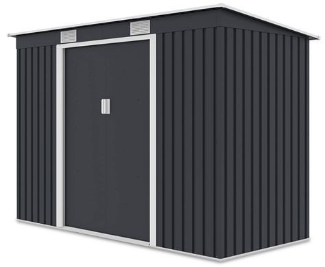 Садовый домик сарай 261x121 см Hardmaister Oregon Темно-серый