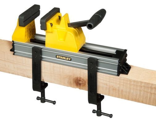 Лещата ​​​​​​​слюсарні 110 мм настільні зі швидким затискачем STANLEY