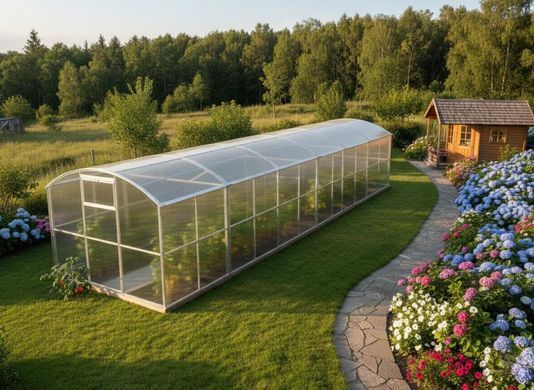 Садова теплиця з полікарбонату 6 мм MUSERA 3 &times; 12 м Cultivo