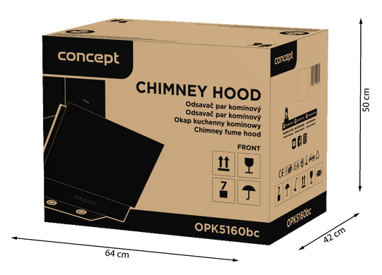 Кухонная вытяжка Concept OPK5160BC