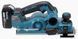 Электрорубанок по дереву с аккумулятором в кейсе Makita DKP181RTJ