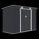 Садовый домик сарай 261x121 см Hardmaister Oregon Темно-серый