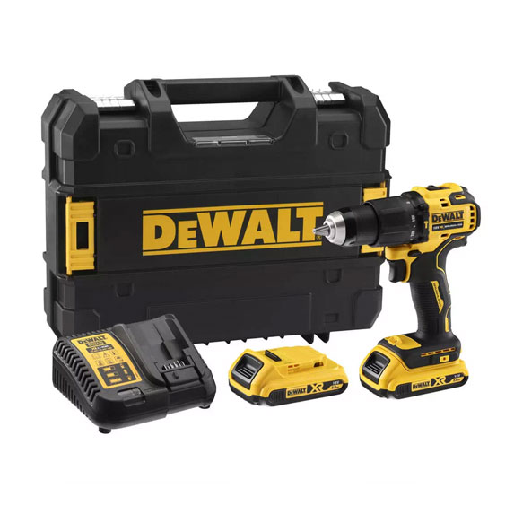 Викрутка ударна акумуляторна DeWALT DCD709D2T 18В 65 Нм 2x2,0Ah BL TSTAK