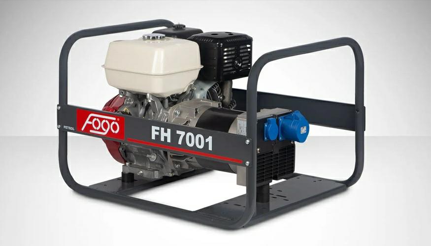 Генератор бензиновый портативный FOGO FH 7001 5,6 кВт 230В, двигатель Honda GX390