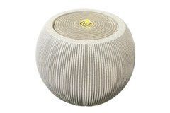 Фонтан садовый декоративный AQUALIGHT LED светло-бежевый MoodMe
