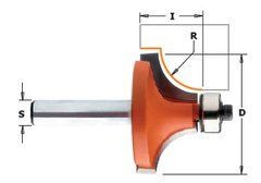 CMT Фреза HM R=4,75 D=22,2 I=12,7 S=8 закругляющая с подшипником