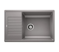 Кухонна мийка Blanco ZIA XL 6 S COMPACT 523275 алюмінієвий - граніт, вбудовується в стільницю, сушарка