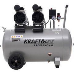 Компресор безмасляний 100L 2x1500W KD1398