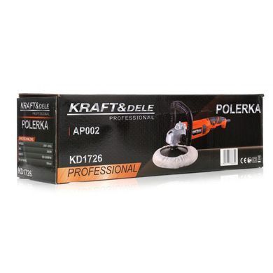 Електрична полірувальна машина Kraft&Dele 2600 ВТ KD1726