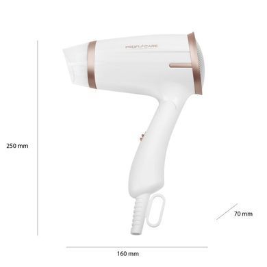 Фен ProfiCare PC-HT 3009 WHITE
