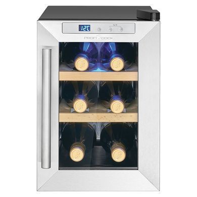 Винний холодильник вітрина 17 л 6 пляшок ProfiCook PC-WK 1231