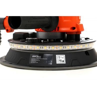 Шліфувальна машина для гіпсу 1500 Вт LED Kraft&Dele KD1741