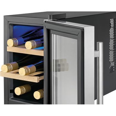 Винний холодильник вітрина 17 л 6 пляшок ProfiCook PC-WK 1231