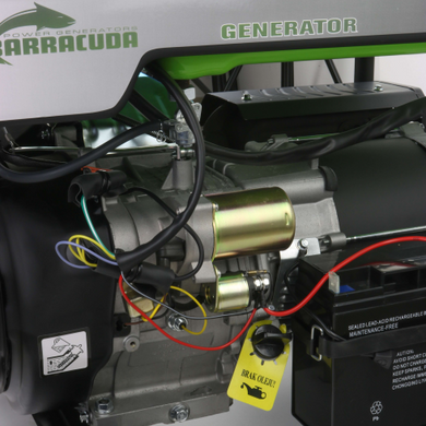 Бензиновий генератор Barracuda 7000 7 кВт (9 кВА) 1F 230 В AVR
