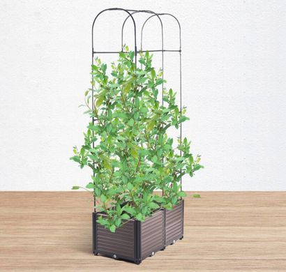 Ящик для вирощування рослин з аркою Grow Round Set 84x42x180 см Cultivo