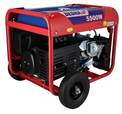 Генератор бензиновий для дому 5 кВт Dedra DEGB6500K