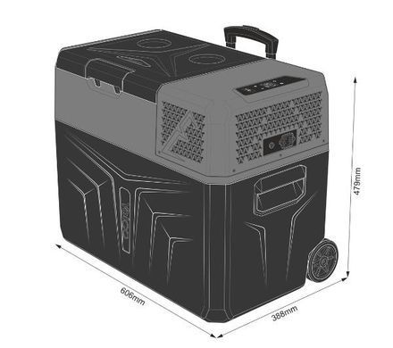 Холодильник Yolco BCX40 Carbon