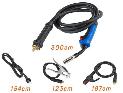 Зварювальний апарат MIGOMAT MIG MMA TIG LIFT 250A FLUX PM-IMGT-250M Powermat