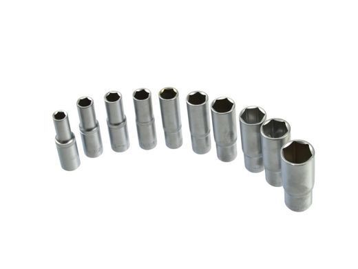 Набор торцевых головок 1/2" TORX 10 штук 10-24 мм Geko G13545