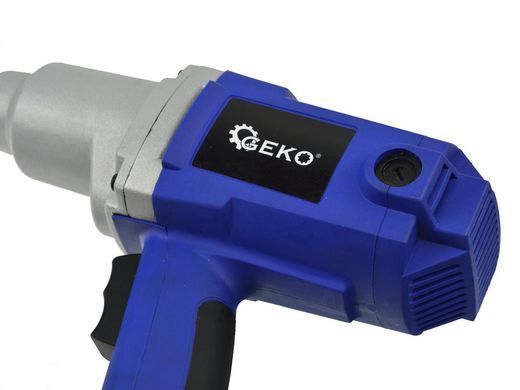 Електричний ударний гайковерт 1/2" + головки Geko G81051