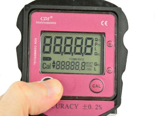 Пистолет топливного насоса с ЖК-счетчиком Geko G00950